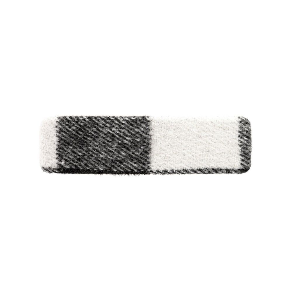 Stoney Clover Lane Noir Buffalo Plaid hairclip